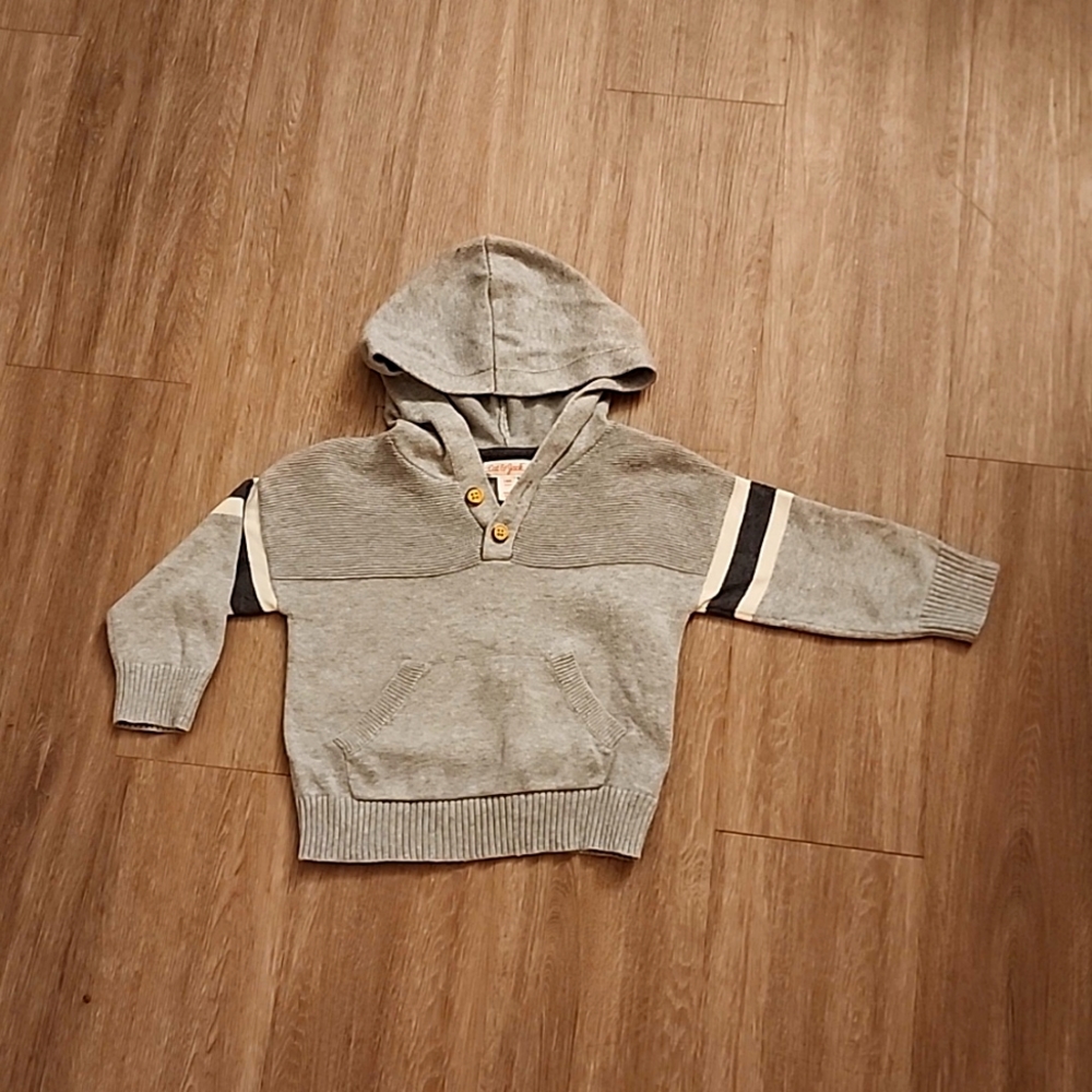 Cat and Jack 18 mo sweater with hood